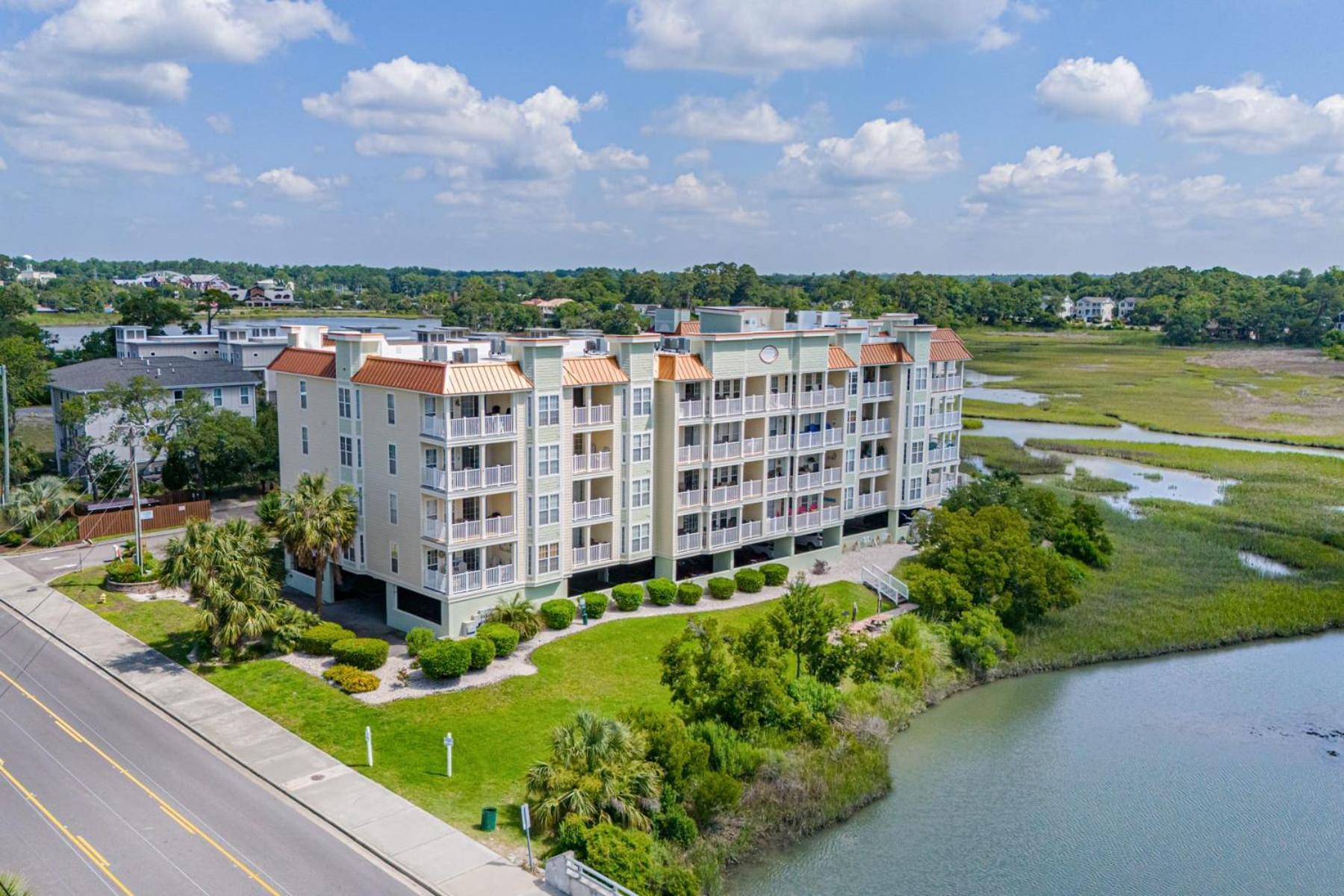 Ocean Marsh Relaxing Waterfront Loft Unit 403 Villa Myrtle Beach Buitenkant foto