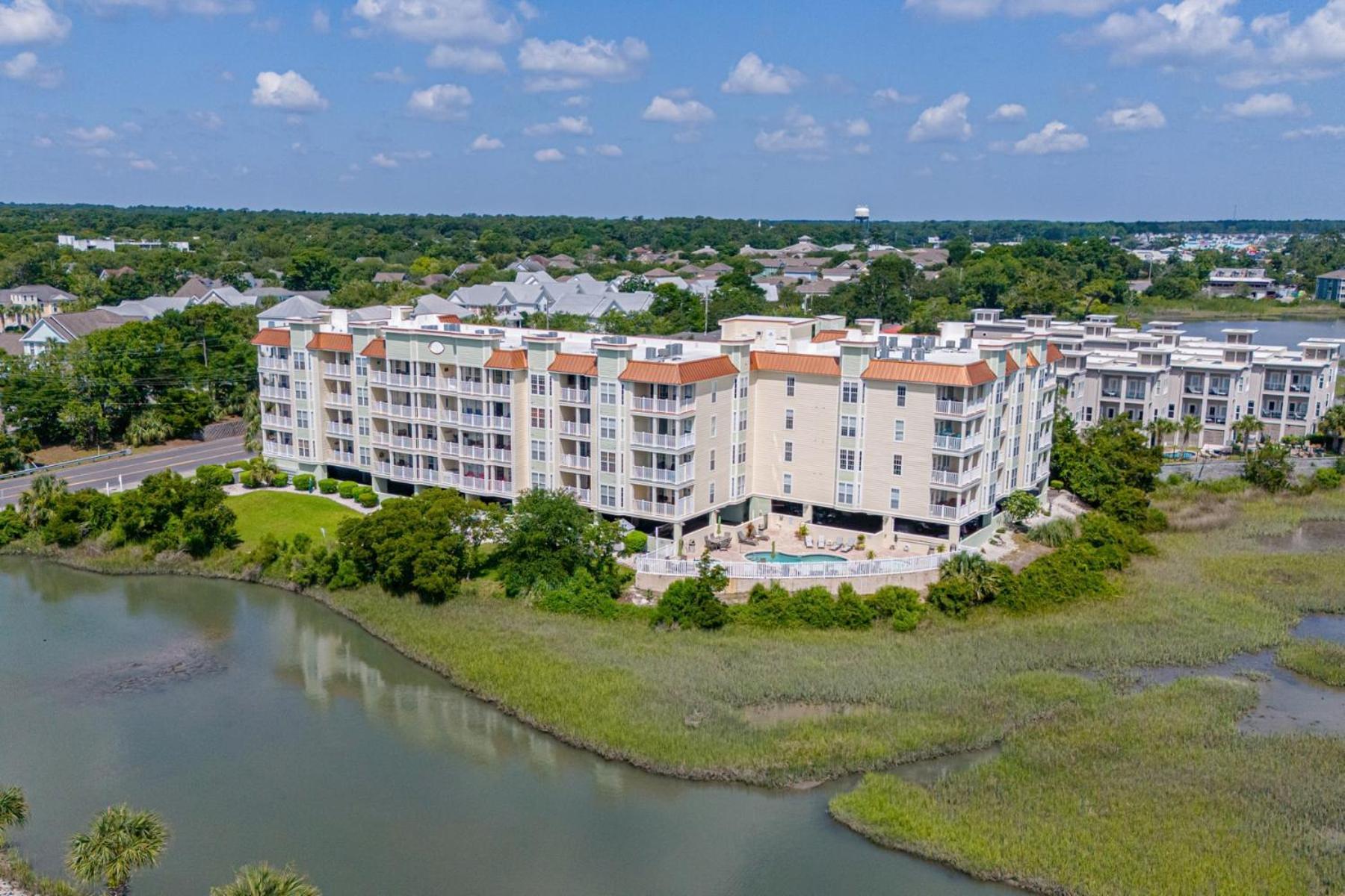 Ocean Marsh Relaxing Waterfront Loft Unit 403 Villa Myrtle Beach Buitenkant foto