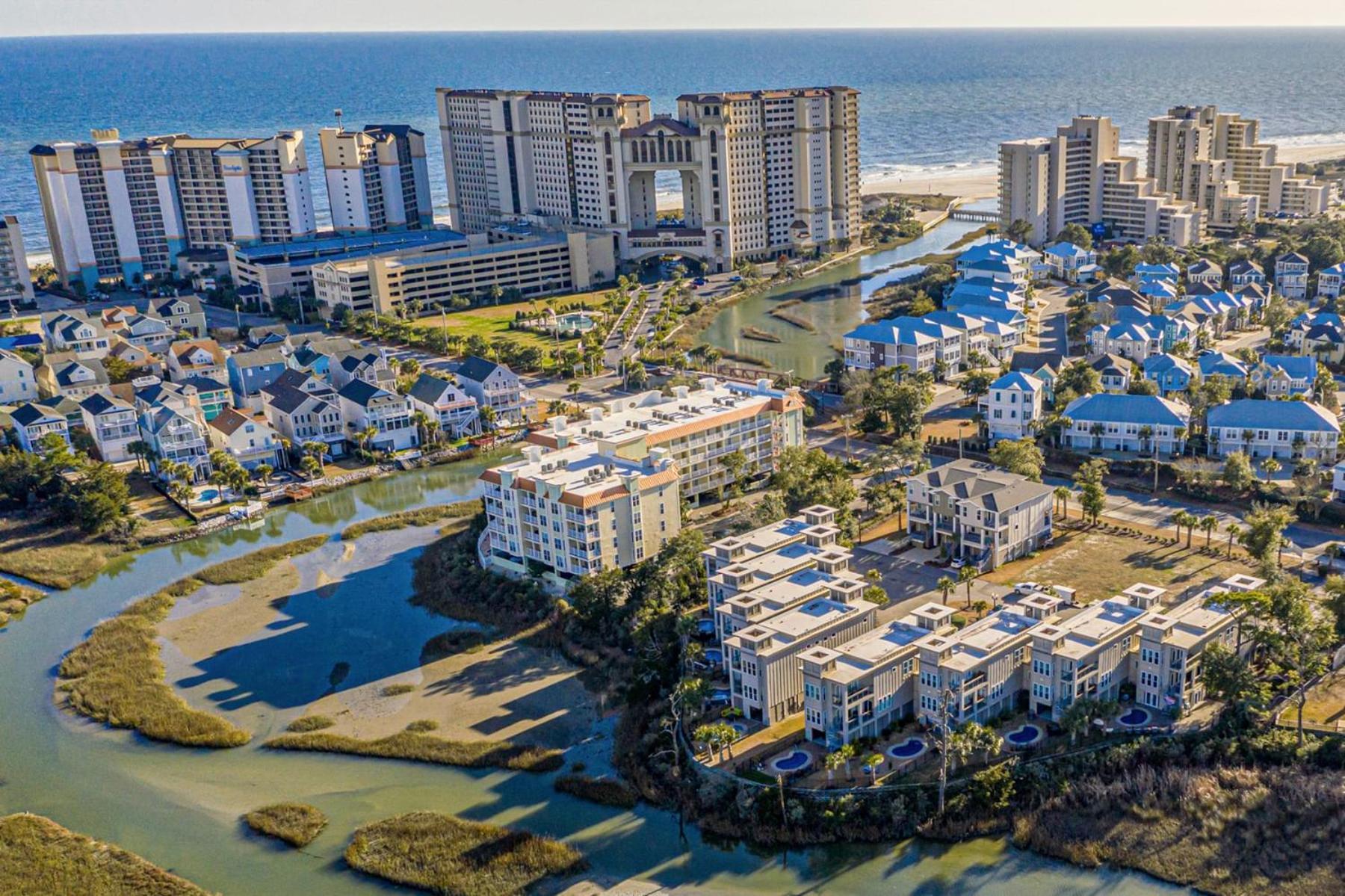 Ocean Marsh Relaxing Waterfront Loft Unit 403 Villa Myrtle Beach Buitenkant foto